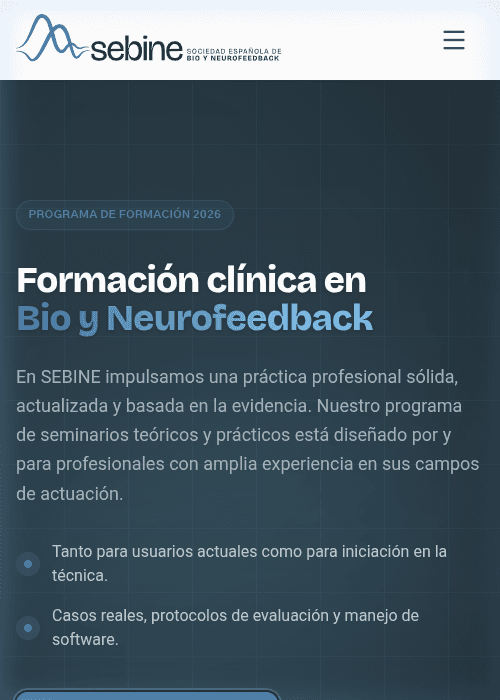 Portada de Formación SEBINE